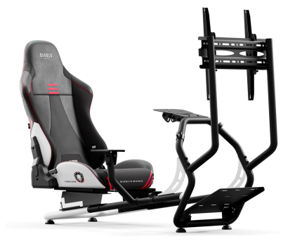 Fotel gamingowy Diablo Chairs Fotel do grania na kierownicy X-Drive